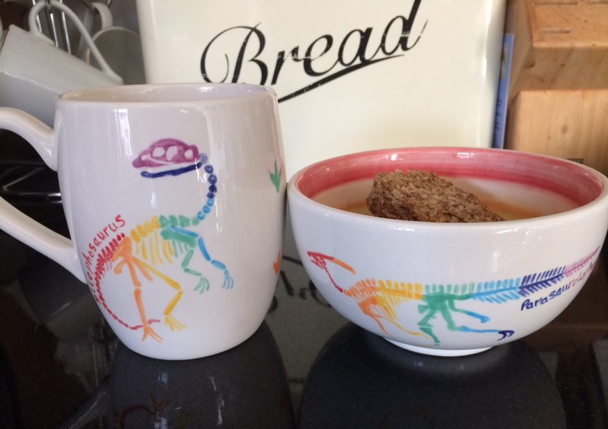 Cereal Bowl &amp; Barrel Mug Set