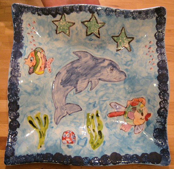 Square Wavy Plate