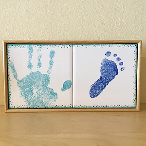 Box Frame (rect) for two 4 Inch Tiles
