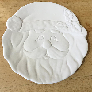 Small Jolly Santa Plate (18.5cm)